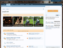Tablet Screenshot of larpcraft.com